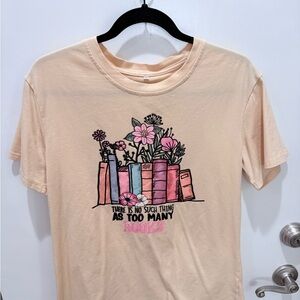 Floral Book Graphic Tee